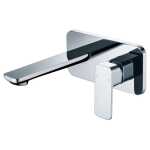 Ikon Seto Wall Basin Mixer Chrome