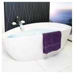 ADP Tranquil Gloss & Matte Finish 1570 x 570 x 700mm Freestanding Bath