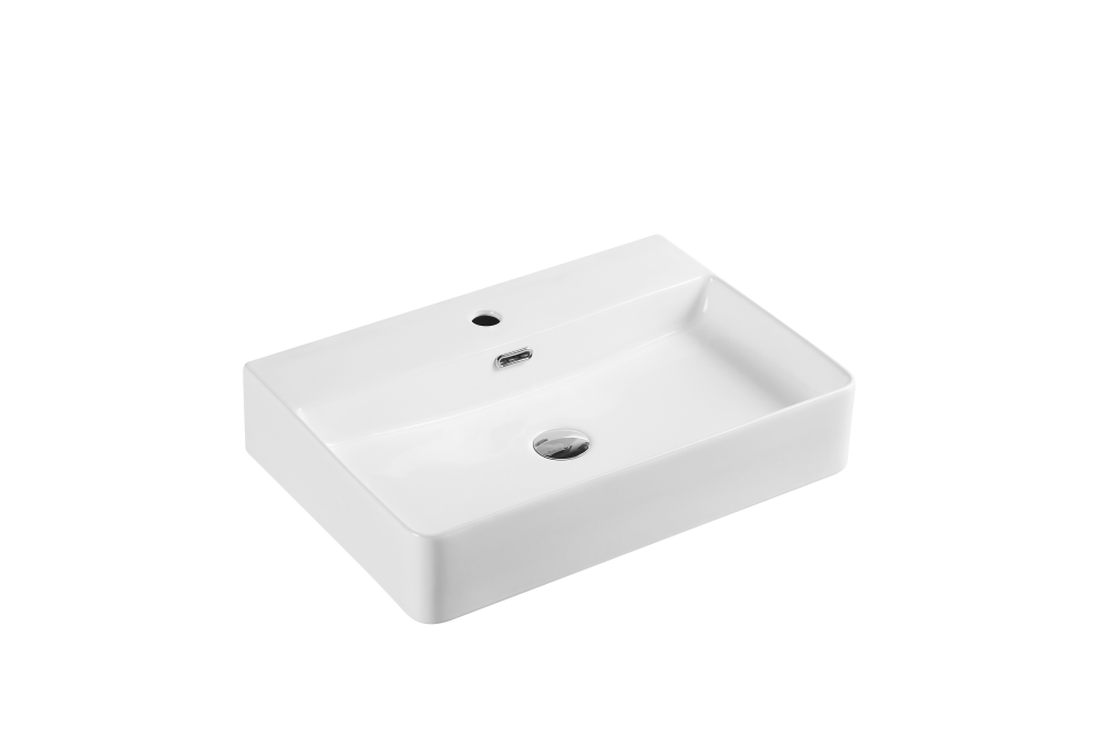 VENTO 60M Wall-hung slim rectangular basin