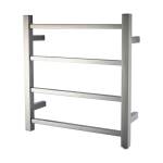 520x500x120mm Square Chrome Electric Heated Towel Rack 4 Bars