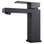 Ottimo Nero Black Basin Mixer Tap