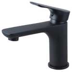 Aquaperla Nero Black Basin Mixer