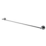 Euro Pin Lever Round Chrome Single Towel Rack Rail 790mm