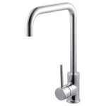 Aquaperla Round Chrome Swivel Kitchen Sink Mixer Tap