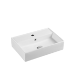 500mm Wall-Hung Slim Rectangular Basin - KUBE 51M