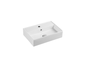 500mm Wall-Hung Slim Rectangular Basin - KUBE 51M