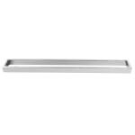 Omar Chrome Single Towel Rail 600mm