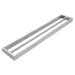 Omar Chrome Double Towel Rail 600mm