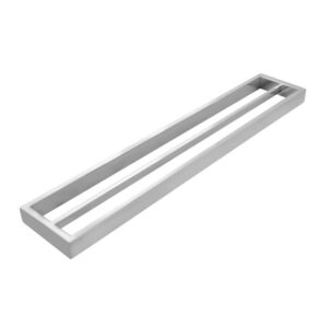 Omar Chrome Double Towel Rail 600mm