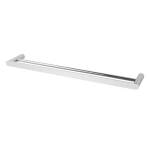 Rumia Chrome Double Towel Rail 600mm Stainless Steel 304 Wall Mounted