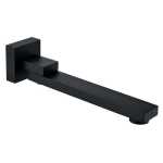 Ottimo Nero Black Bath/Basin Wall Spout