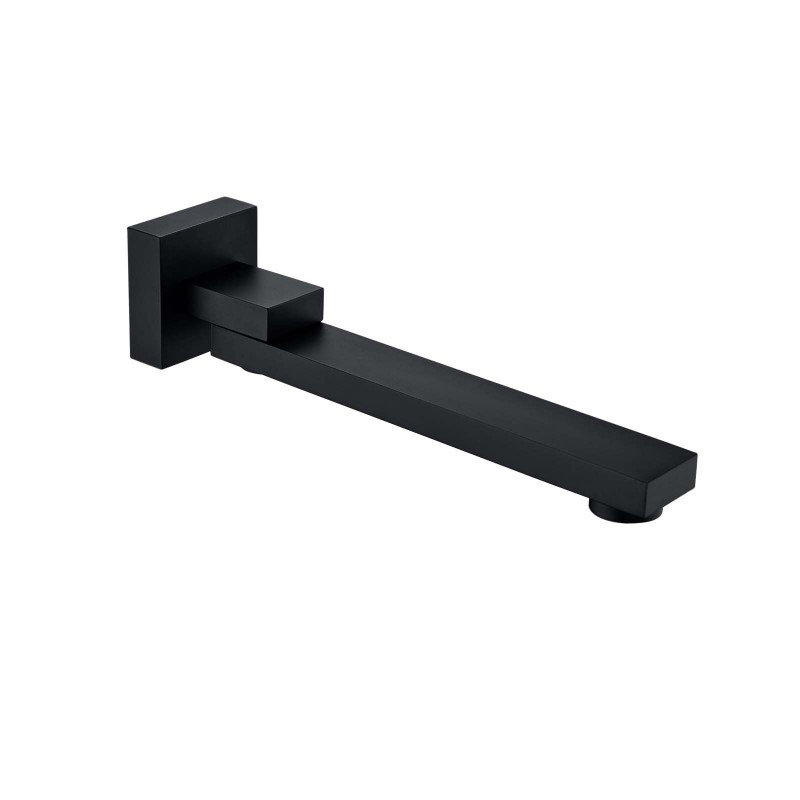 Ottimo Nero Black Bath/Basin Wall Spout