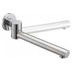 Euro Round Chrome Bathtub/Basin Swivel Wall Spout