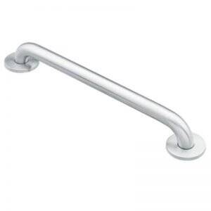 400mm Bathroom Grab Bar Silver Finish Handicap Disabled Toilet Stainless Steel