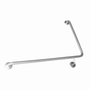Assist Grab Rail 950*600mm Left Hand Bar 90 Degree Ambulant Accessories Special Needs Stainless Steel 304