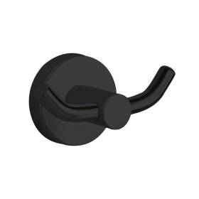 Matte Black D Robe hook