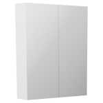 600mm PVC Shaving Cabinet Copper Free White