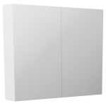 900mm PVC Shaving Cabinet Copper Free White