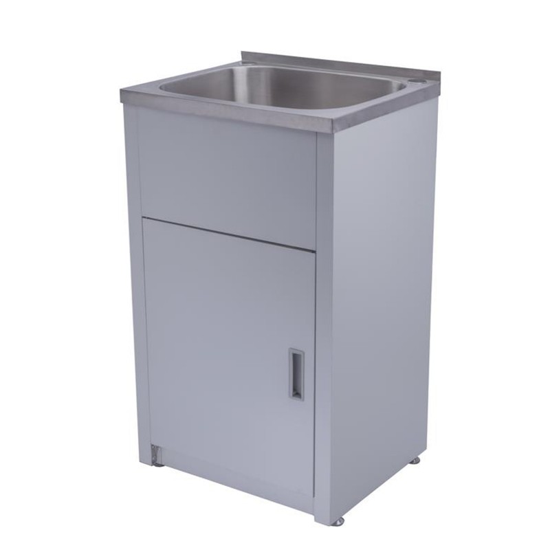 455x555x925mm 35L Stainless Steel Laundry Tub Cabinet Freestanding