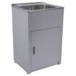 600x500x925mm 45L Stainless Steel Laundry Tub Cabinet Freestanding