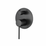 Modern National Star Mini Shower Mixer Diverter Gun Metal Grey
