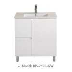 BIANCA SLIM 75cm Floor Standing Vanity Cabinet