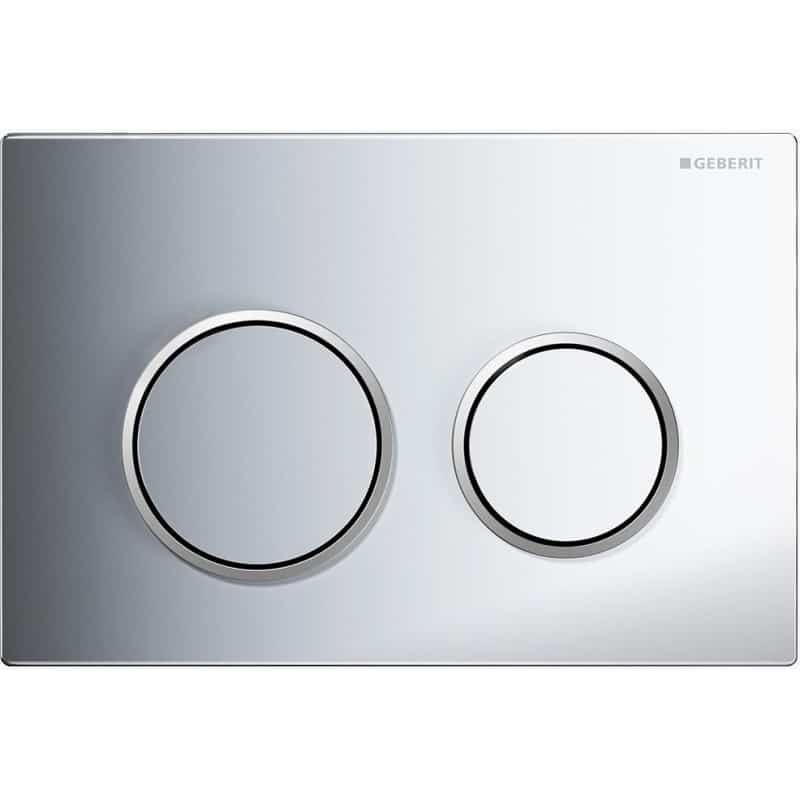 Geberit Toilet Cistern Push Plate Wall Buttons Chrome Surface Kappa21KH