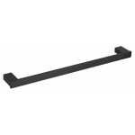 Rubine Zen 610mm Single Towel Rail Matt Black