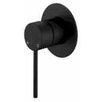 Star Mini Shower Mixer Black