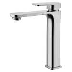 Aquato Tower Basin Mixer Chrome Soft Square