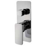 Aquato Shower Mixer Diverter Chrome Soft Square