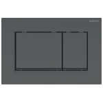 Geberit Sigma 30 Matt Black Square Button