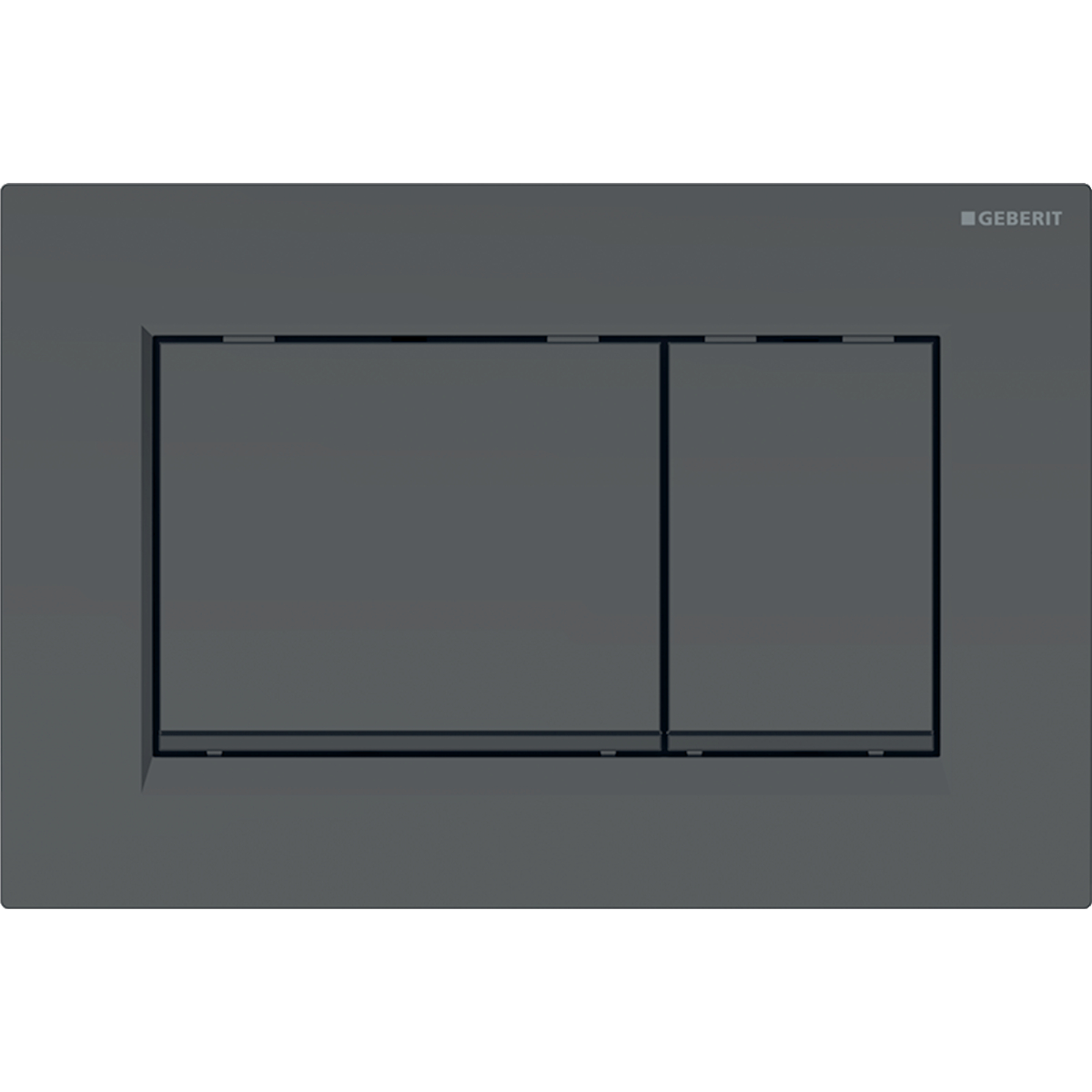 Geberit Sigma 30 Matt Black Square Button