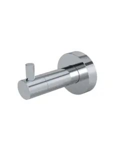 Meir Round Robe Hook – Polished Chrome