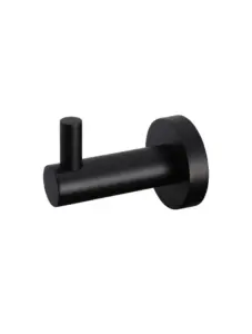 Meir Round Robe Hook -Matte Black