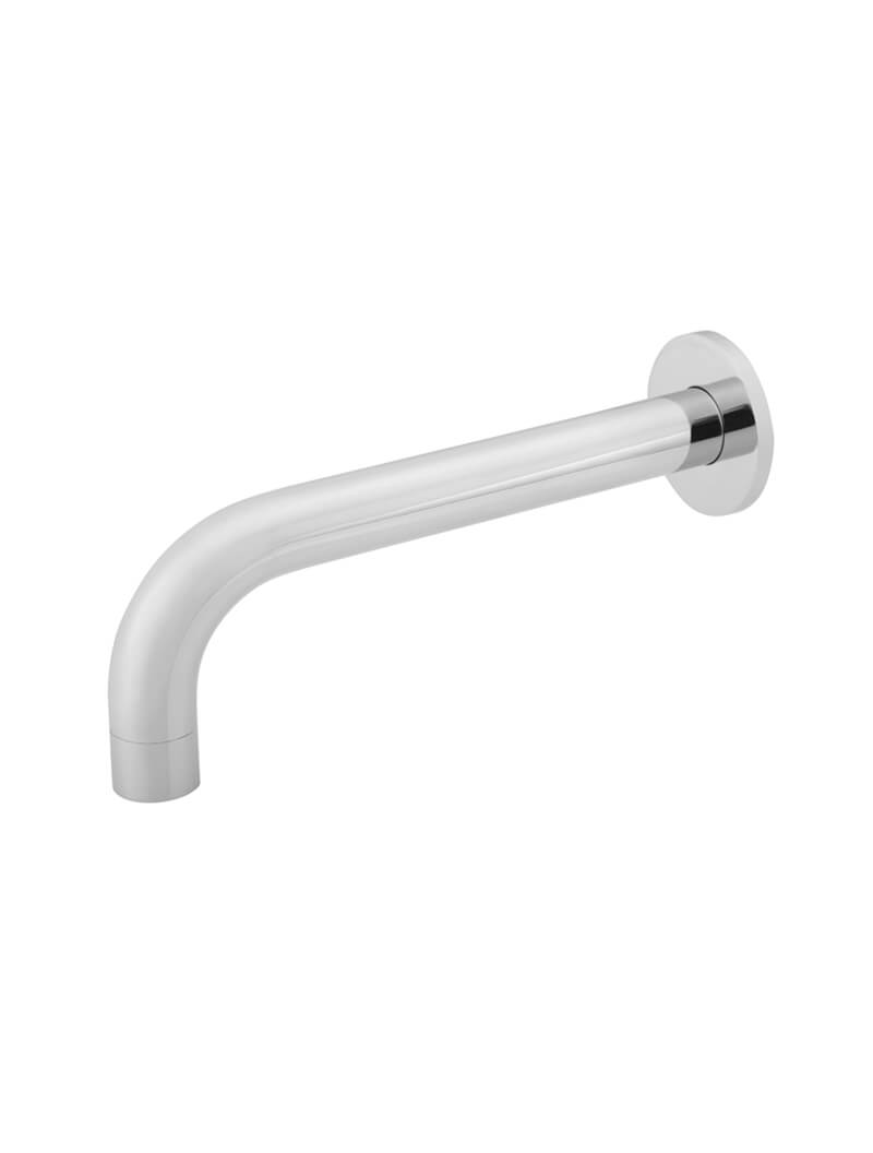 Meir Round Curved Spout 200mm Chrome