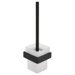 Meir Square Toilet Brush & Holder - Matte Black