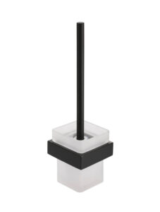 Meir Square Toilet Brush & Holder – Matte Black