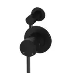 Meir Round Diverter Mixer - Matte Black