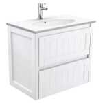 FIENZA HAMPTON 750 WALL HUNG VANITY WITH ROTONDO CERAMIC TOP