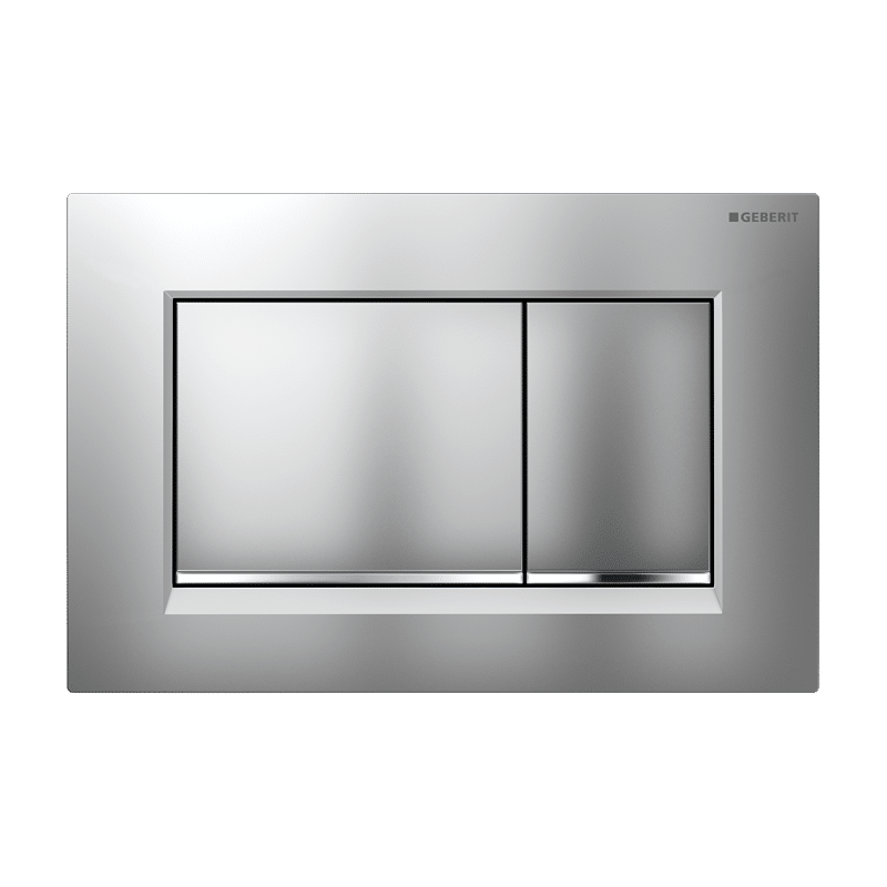 Geberit Sigma 30 Matt Chrome Square Button