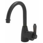 Fienza Eleanor Gooseneck Basin Mixer - Matte Black