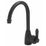 Fienza Eleanor Gooseneck Sink Mixer - Matte Black