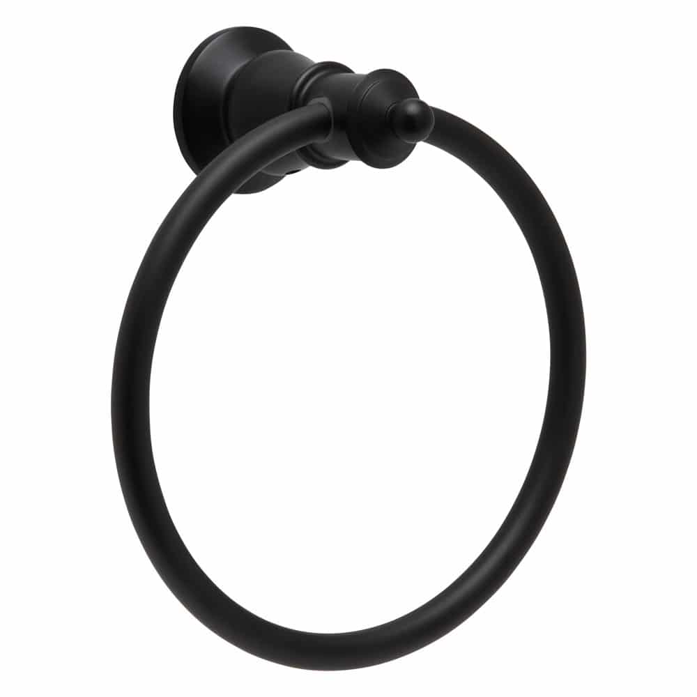 FIENZA LILLIAN Towel Ring, Matte Black