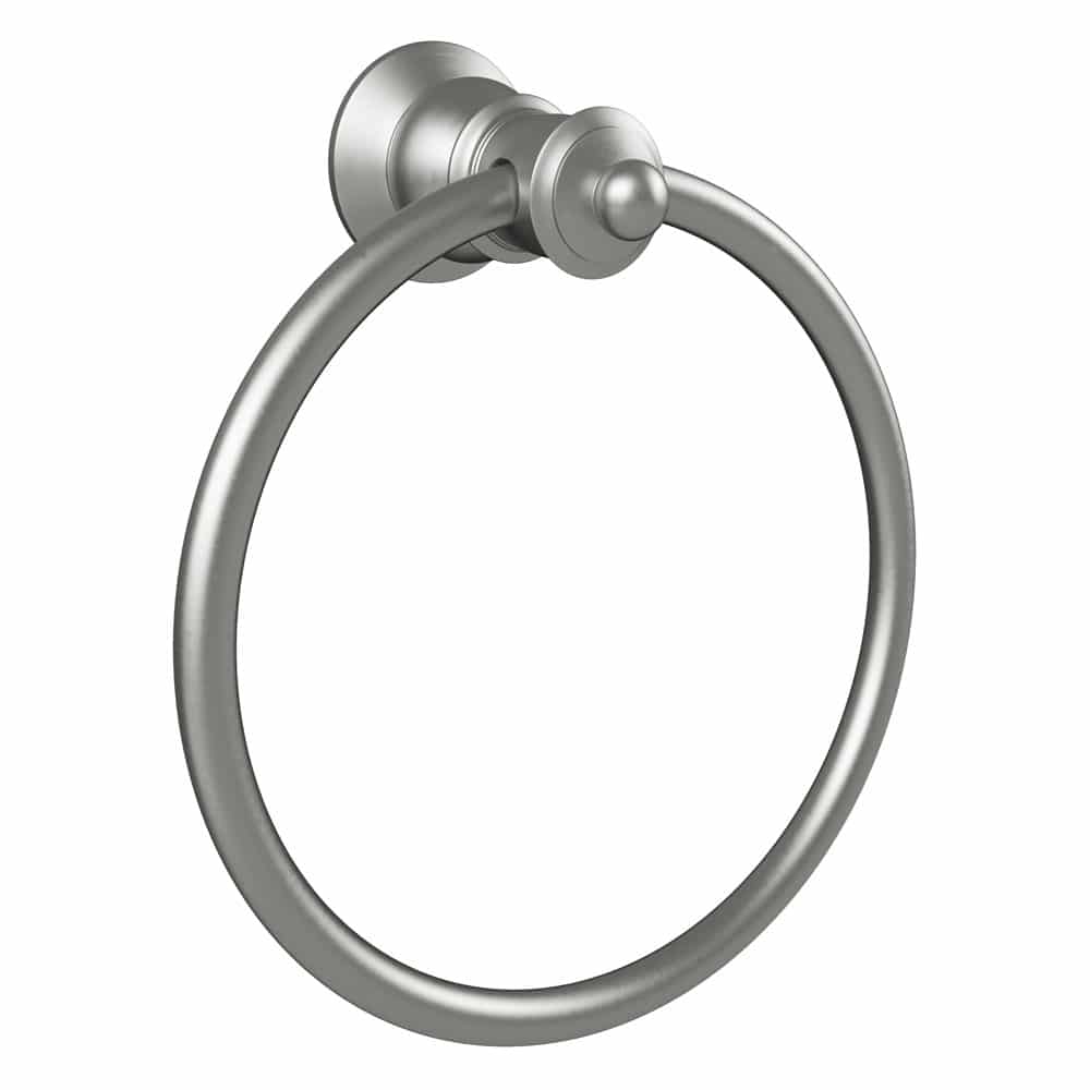 FIENZA LILLIAN Towel Ring, Brushed Nickel