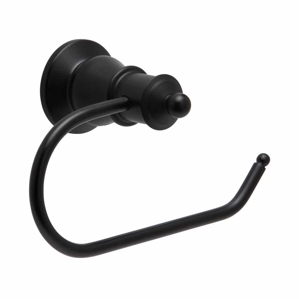 FIENZA LILLIAN Toilet Roll Holder, Matte Black