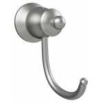 FIENZA LILLIAN Robe Hook, Brushed Nickel