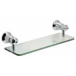 FIENZA LILLIAN Glass Shelf, Chrome