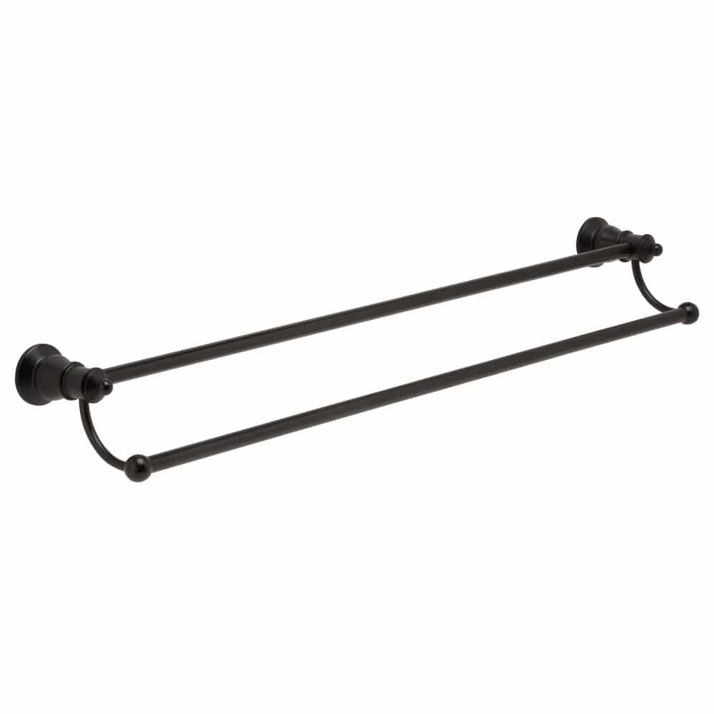 FIENZA LILLIAN Double Towel Rail, Matte Black