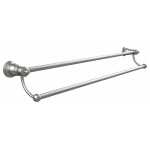 FIENZA LILLIAN Double Towel Rail, Brushed Nickel